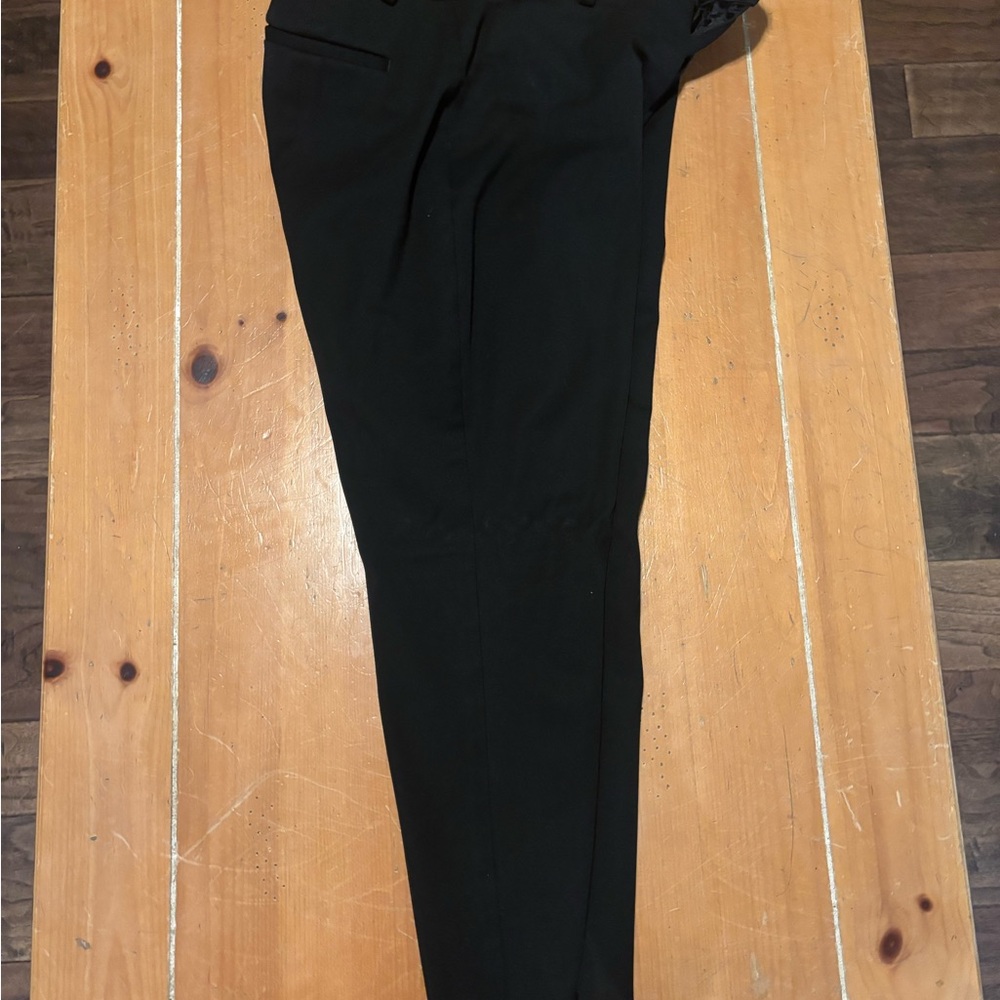 Express Black Cropped Ankle Pants